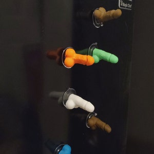 Penis Suction Cup with Balls Suction Cup Penis Prank image 6