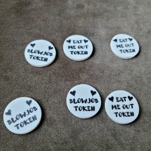 Blowjob token mature, eat me out token