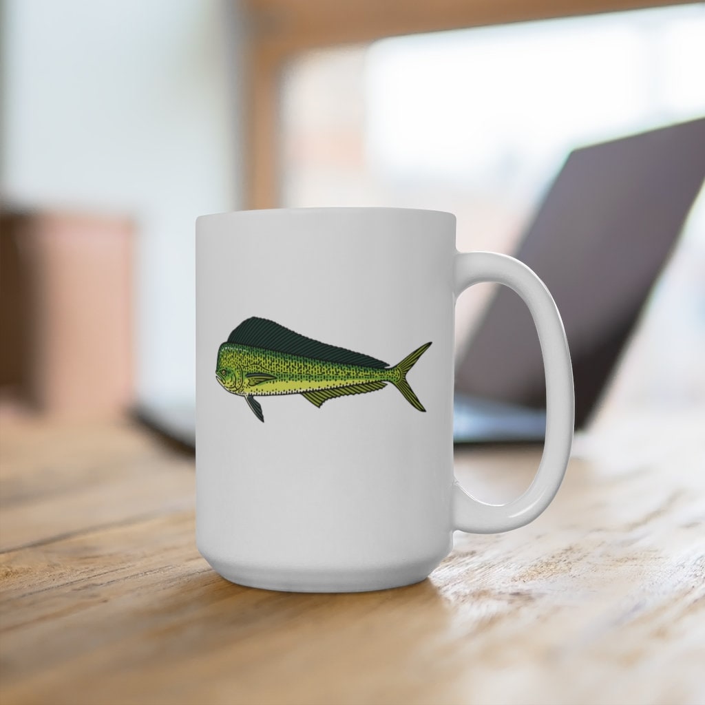 Personalized Muskie Man Original Coffee Mug — Fish Face Goods