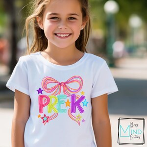 First Day of Preschool Shirt, Girl Pre-k Shirt, Girl Back to Schoo,l Pre-k Outfit, Girly Pre-k Tee ,1st Day School Pre-K Shirt for Girls