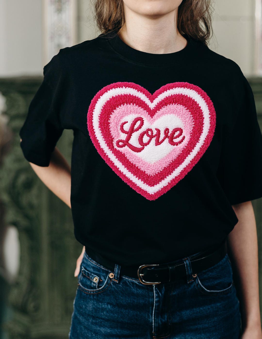 Valentines Day Crochet PNG Faux Yarn Crochet Happy Valentines PNG ...