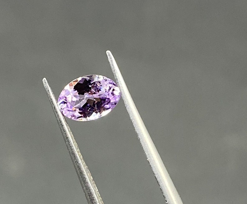 Very Hard to Find Pink Tanzanite Loose Gemstone. Rare Pink Tanzanite Natural Pink Tanzanite 6x4 Oval