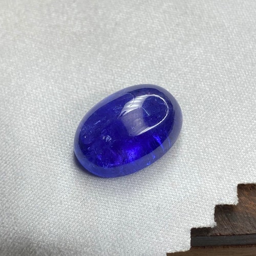 Amazing Deep Blue Tanzanite Cabochon/Ring Size Tanzanite Cabochon/Calibrated 14x10mm shops Tanzanite Cabochon/Tanzanite Oval Cabochon/7.75 carats