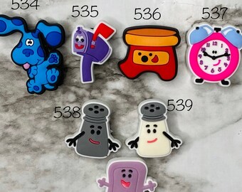 blues clues croc charms