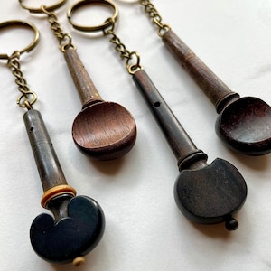 Violin Peg Keychain