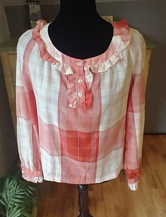 1970s Cottage core blouse - image 1