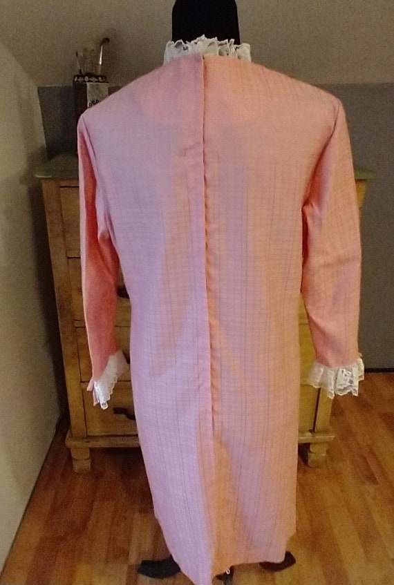 1960s/1970s Pink mod shift dress, Mode O' Day Cal… - image 6