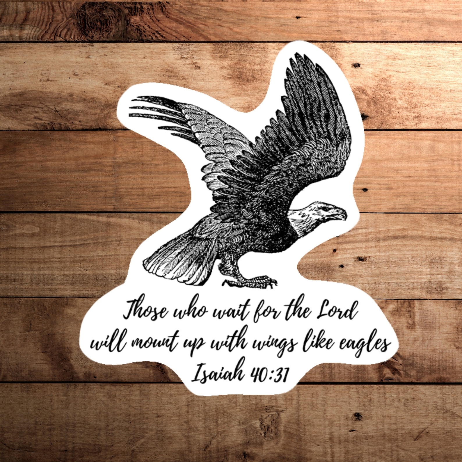 Isaiah 4031 Mount Up With Wings Like Eagles Christian Etsy