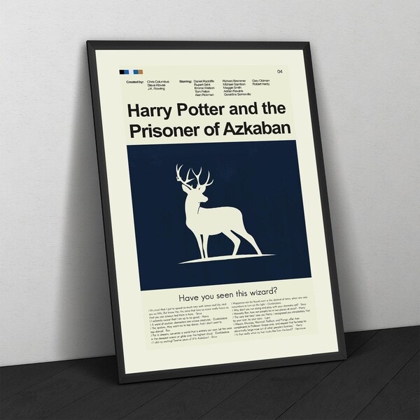 Prisoner of Azkaban Poster - Etsy
