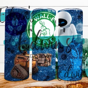 20 oz Straight Tumbler Sublimation Design. Cartoon Character Design
