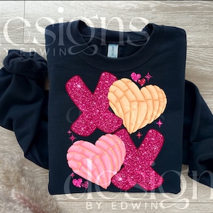 XOXO Conchas PNG-ontwerp. Digitaal downloaden.