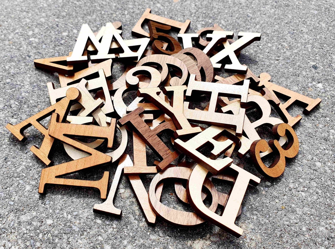 Alphabet 2, File for Laser Cut. Updated Oct-23 - Etsy