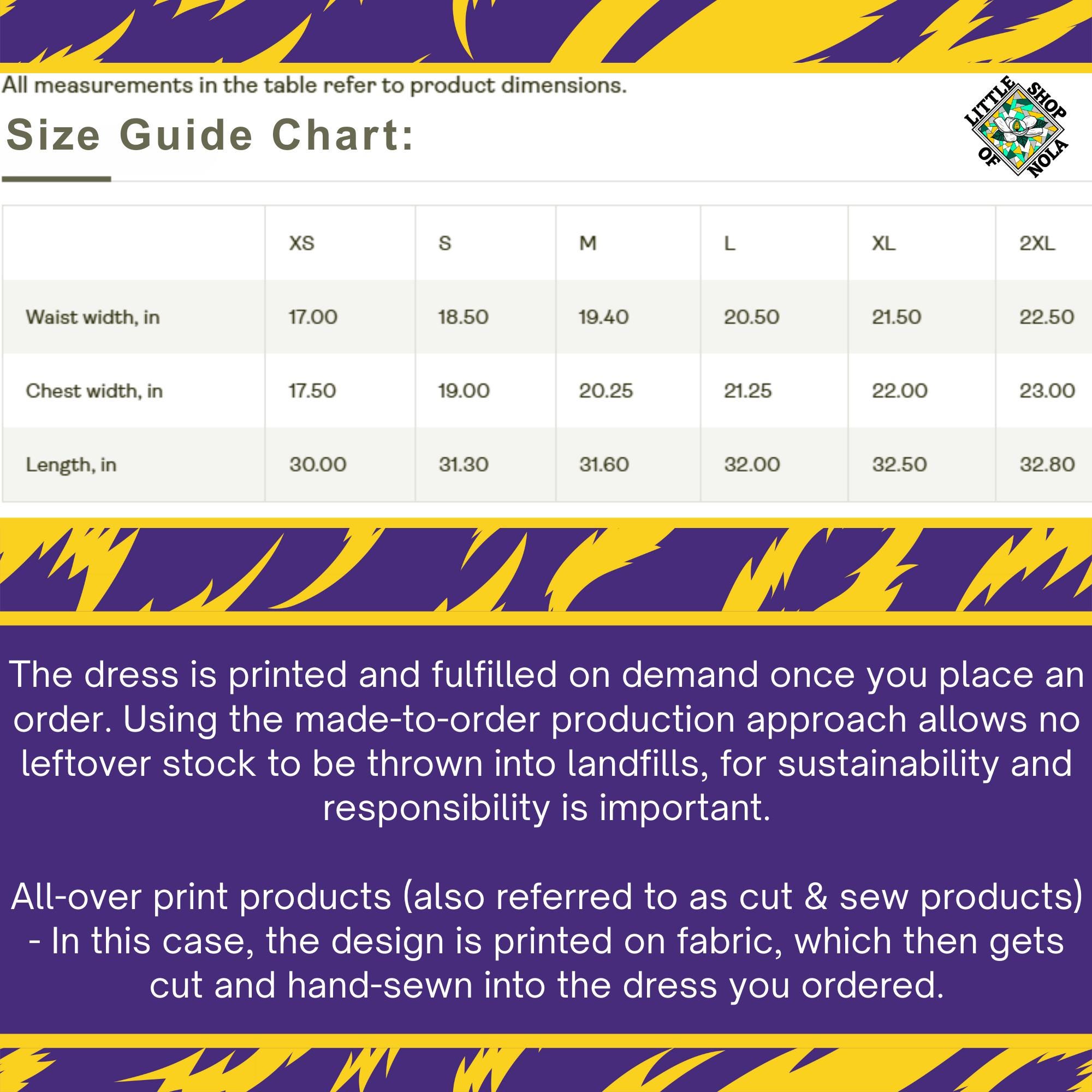 Purple Gold Tiger Stripes Womens Racerback Dress Game Day Apparel ...