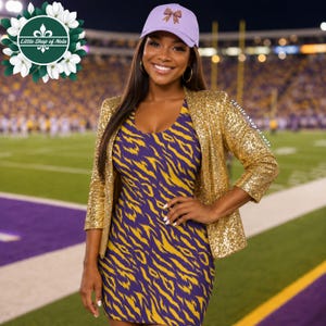 Lsu Game Day Dress