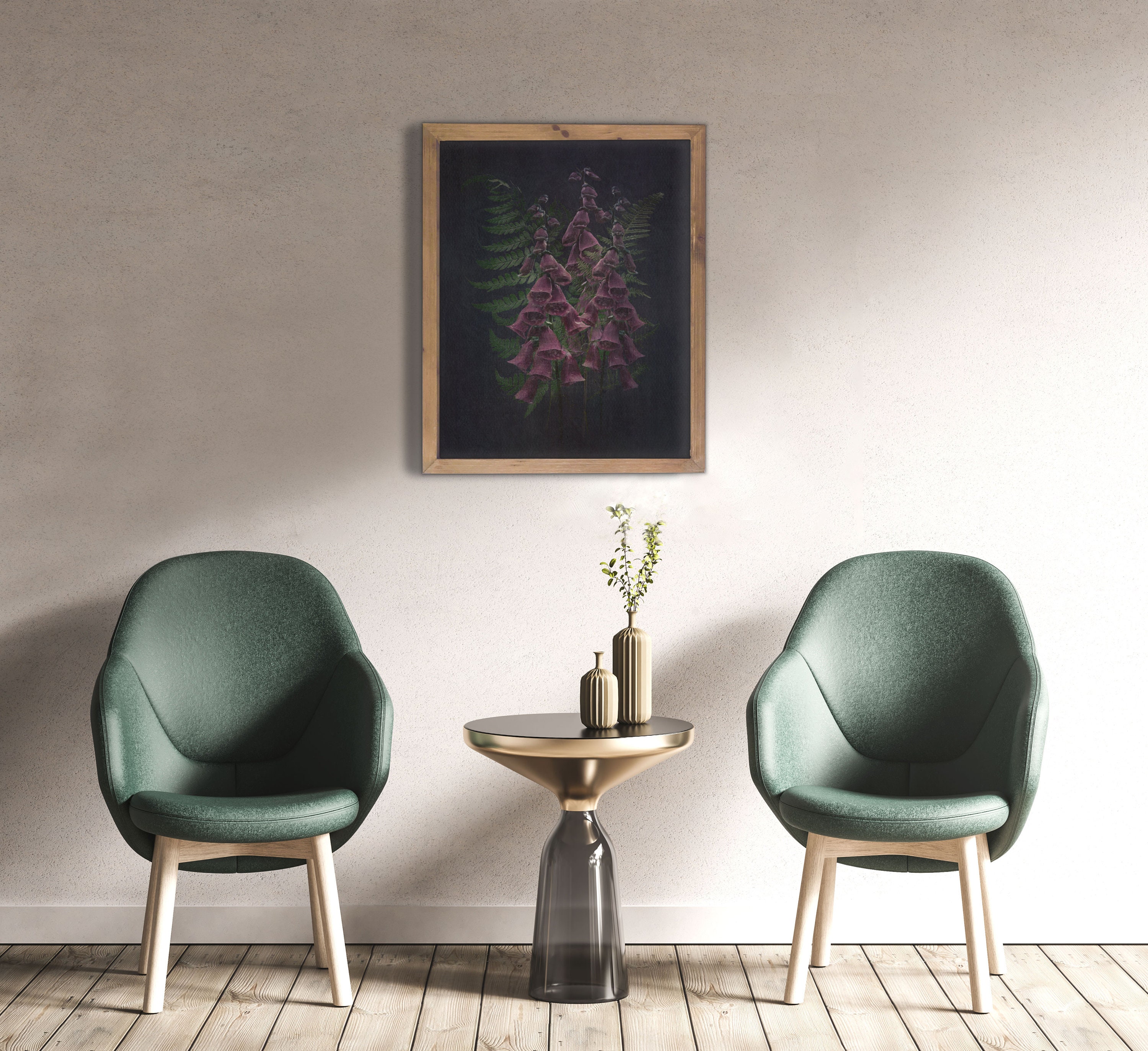 Black Background Botanical Print Dark Botanical Prints Black | Etsy