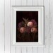 Black Flower Print Floral Printable Roses Wall Art Dark - Etsy