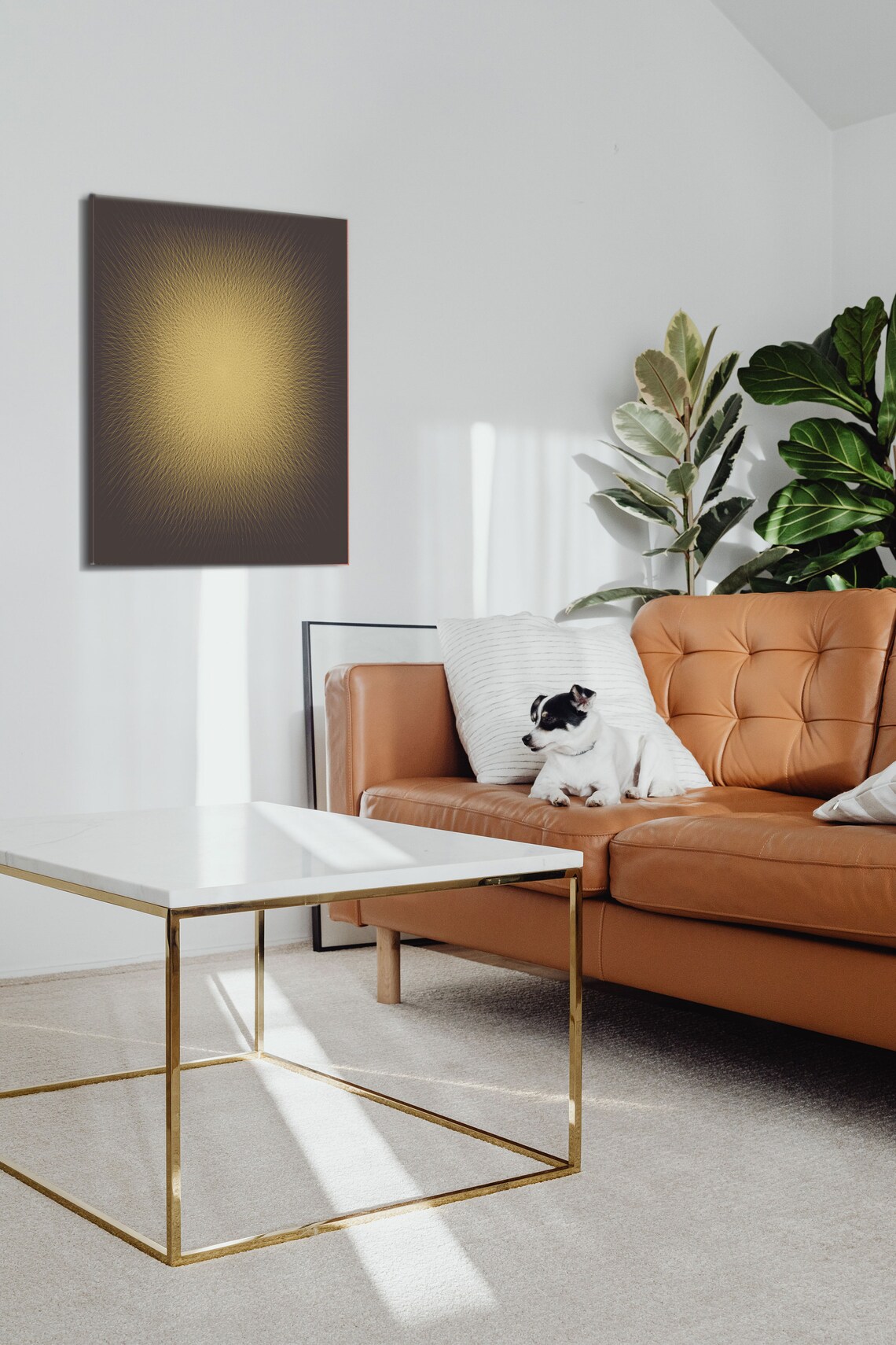 Abstract brown art dark wall art brown wall art print Etsy