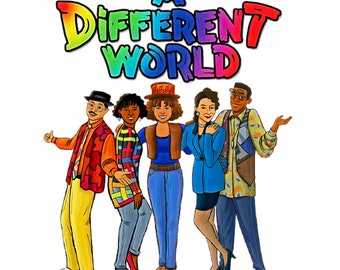 A Different World Etsy