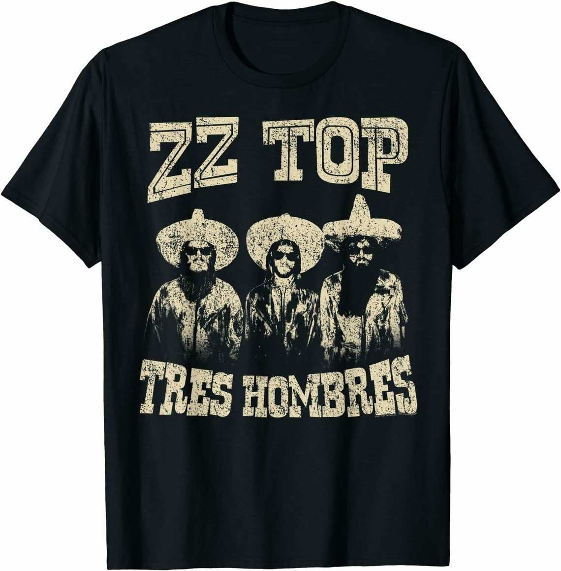 Zz Top Hombres TShirt Made in US Etsy