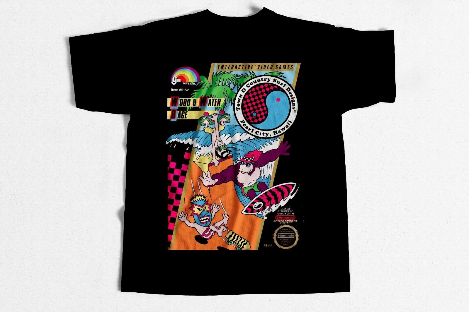 Vintage Skate Surf TShirt Made in US Etsy