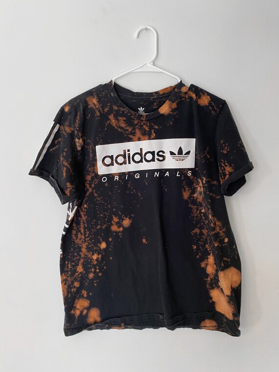 Acid Wash Adidas T-shirt L | Etsy