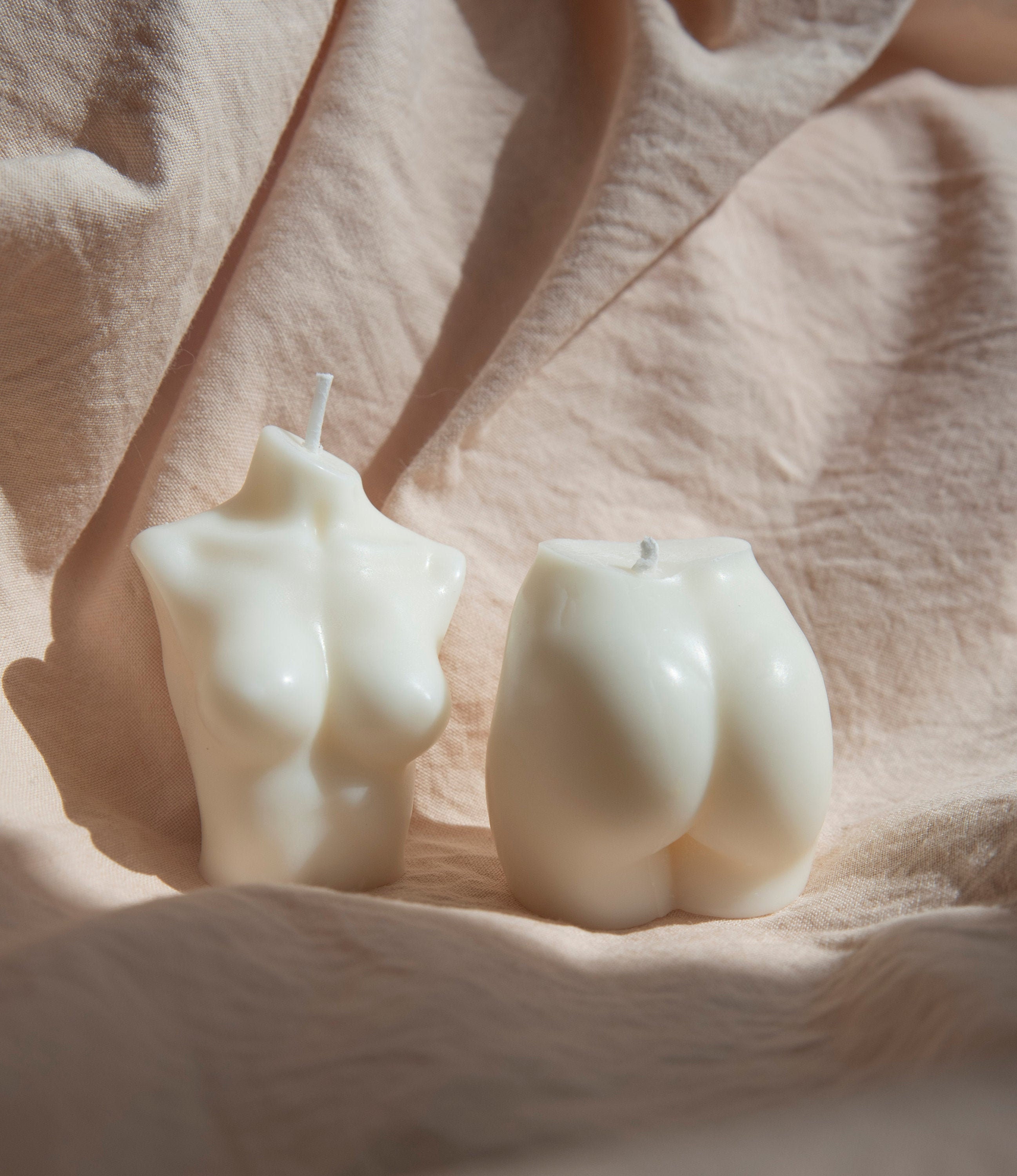 Goddess Candle Handmade Bum Tealight Woman Breasts Candle Shoulders Boobs Female Form Vase Back Wax Nude Women Waist Sexy