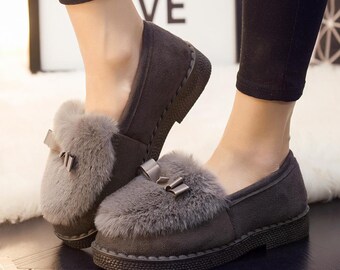 warm winter indoor shoes