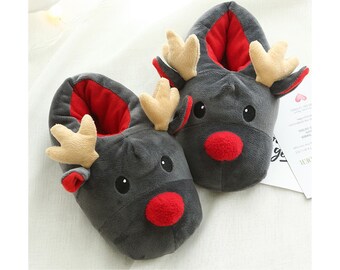 xmas slippers ladies