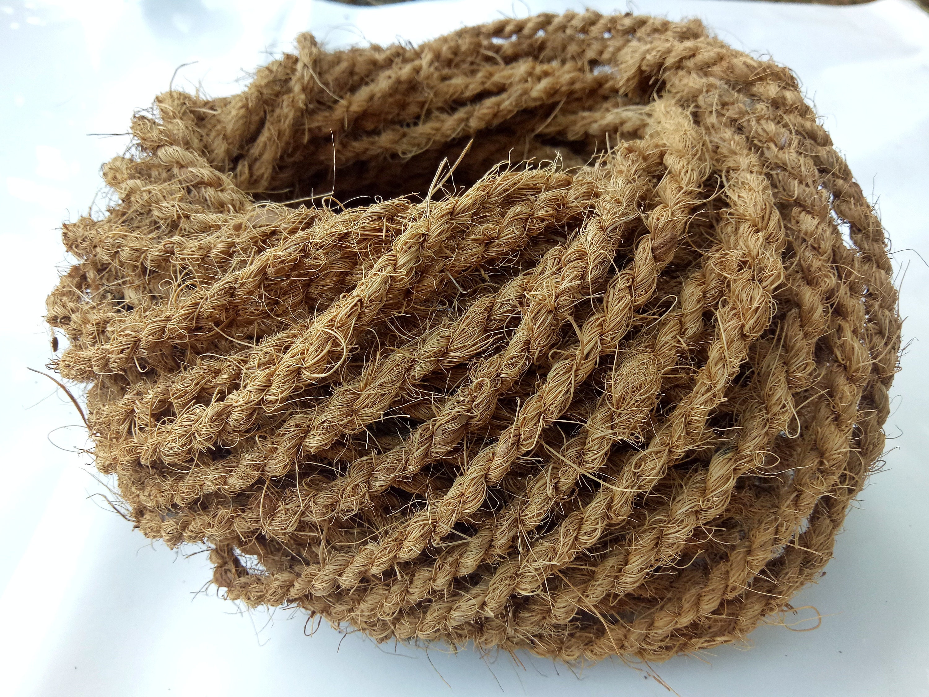 100 Natural Coconut Coir Rope Coconut Fiber Rope for Making Toys Art