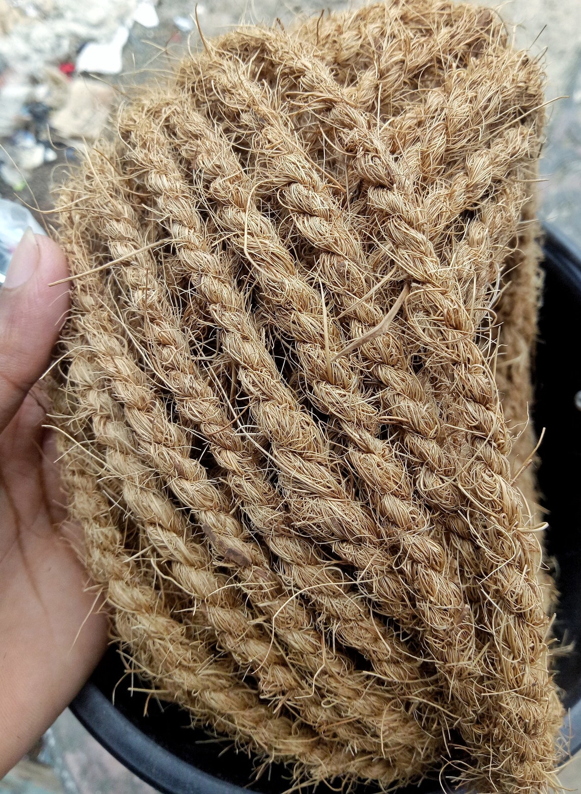 100 Natural Coconut Coir Rope Coconut Fiber Rope for Making Toys Art