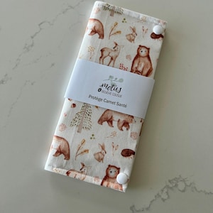 Protège carnet-santé personnalisable, pochette carnet de vaccination carte bébé, essentiel nouvelle maman, format Quebec