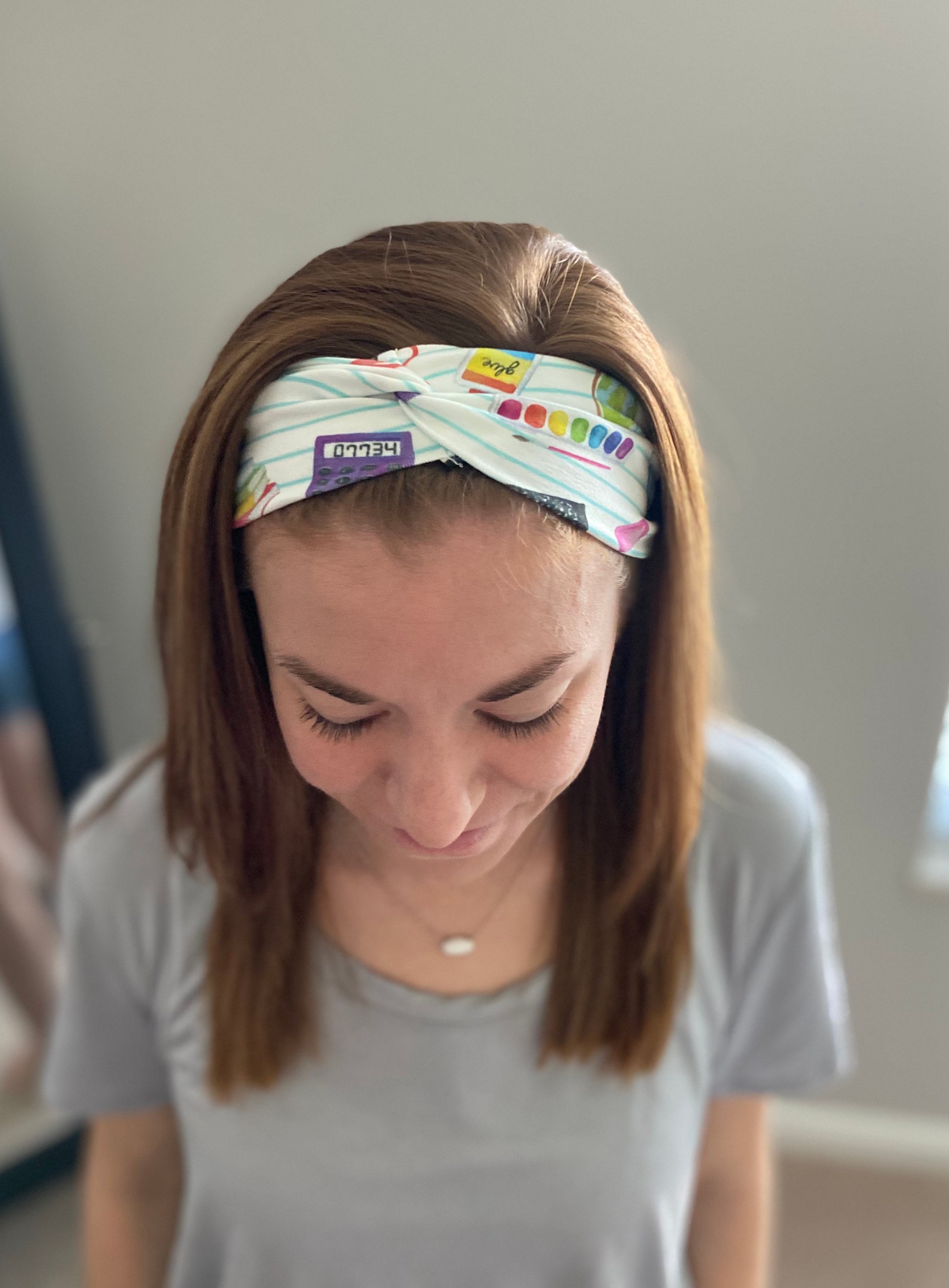 Teacher Knotted Headband teacher style knotted headband Etsy