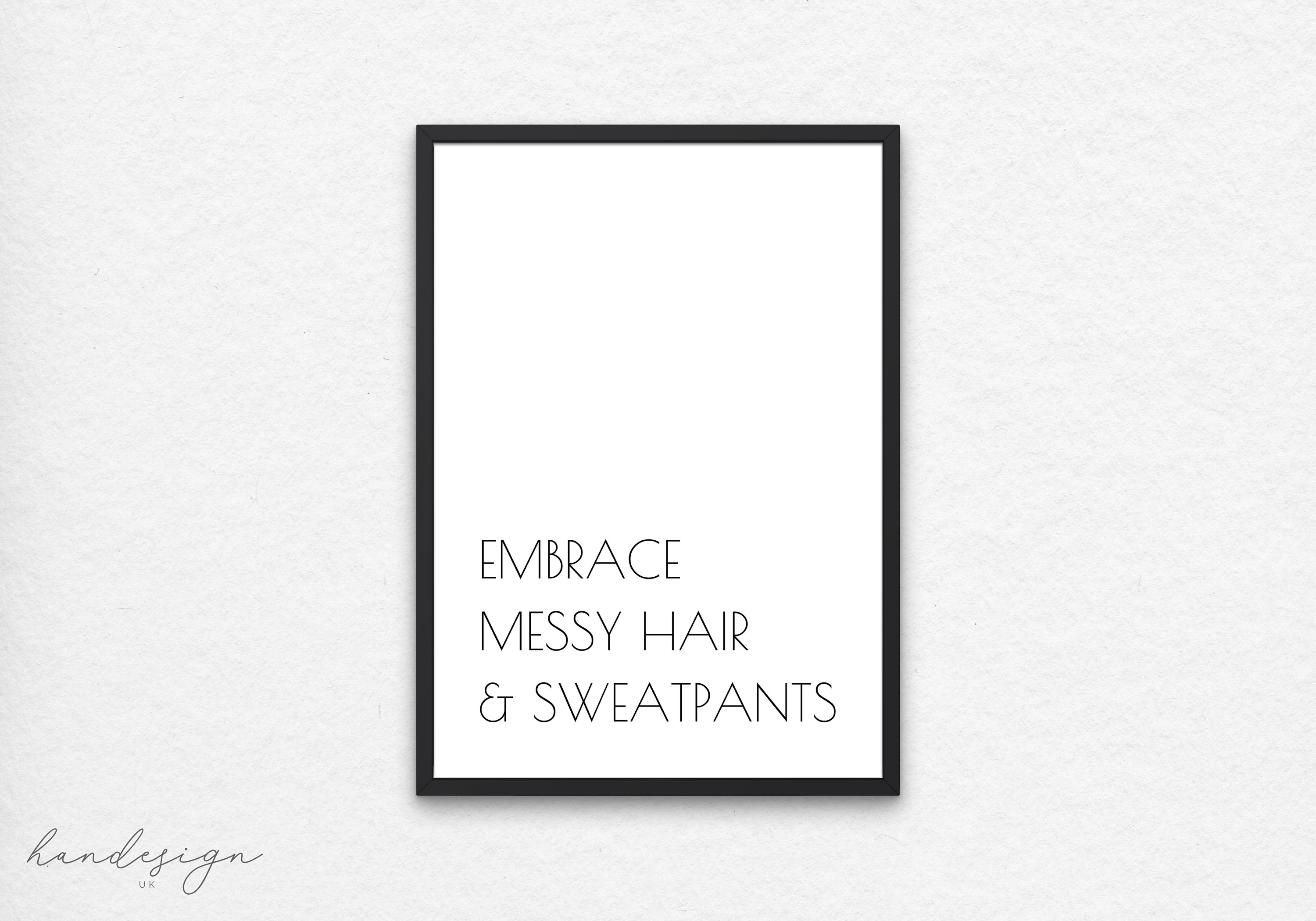 Messy Hair & Sweatpants Lockdown Print Loungewear Wall - Etsy Australia Messy Hair & Sweatpants Lockdown Print Loungewear Wall - Etsy Australia