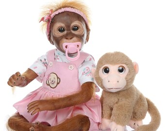 reborn gorilla doll