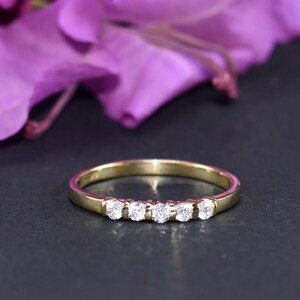 Stacking Diamond Ring, Stackable Ring, Diamond Ring, Gift Idea, Promise Ring, Engagement Ring, Stacking Ring, Gift for her