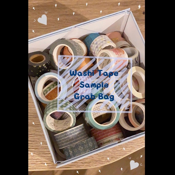 Washi Tape Sample Grab Bag