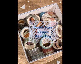 Washi Tape Sample Grab Bag