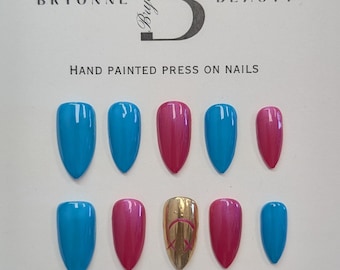 Jinxed Glow in the Dark Press-On Nails – Arcane Inspired