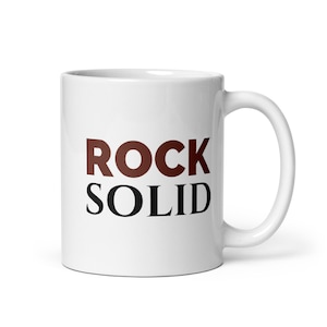 Rock Solid | League Of Legends Mugs | Malphite Mains | Gifts For Gamers