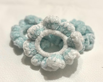 Velvet Crochet Scrunchie