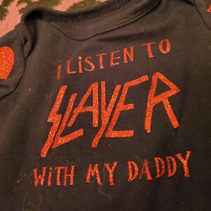 Ich Höre SLAYER Band mit Mama & Papa - T-Shirt
