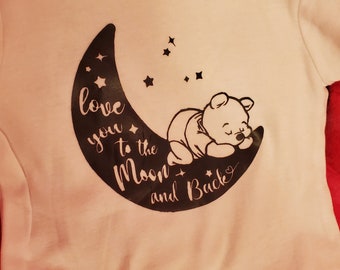 Winnie The Pooh Moon Etsy Mexico