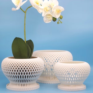 Casa Orchid Planter With Drainage Tray by Alté: Where Luxury Meets Function image 6