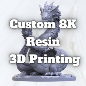 Custom Resin 3D Printing | 8K Resin printing | Printing On Demand | Rapid Prototyping