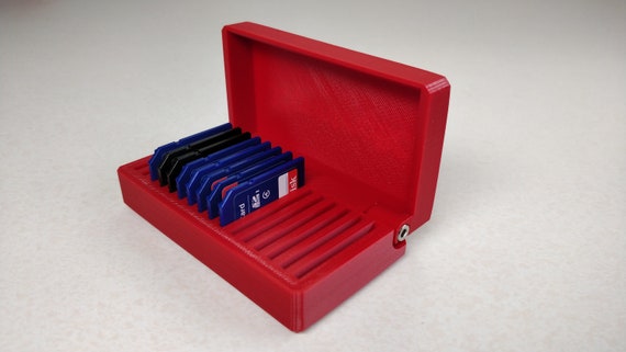 SD Card Holder/tray Memory Card Case 3D Printed Organize - Etsy