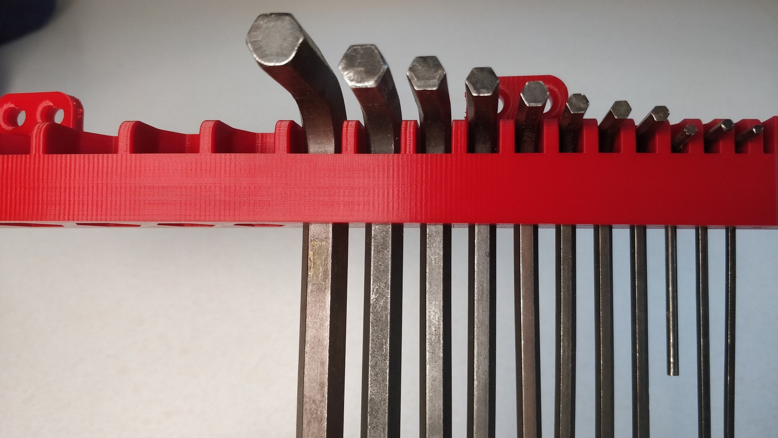 Hex Key Holder Wall Mounted Allen Wrench Holder Tool Etsy