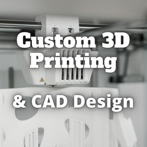 Impressão 3D personalizada | Impressão 3D sob demanda | Design CAD personalizado | Prototipagem rápida