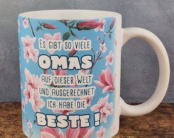 Cup with saying: "There are so many grandmas in this world..." #Grandma #funny #saying #cup #mug #funny #coffee #grandmagift #gift #tee