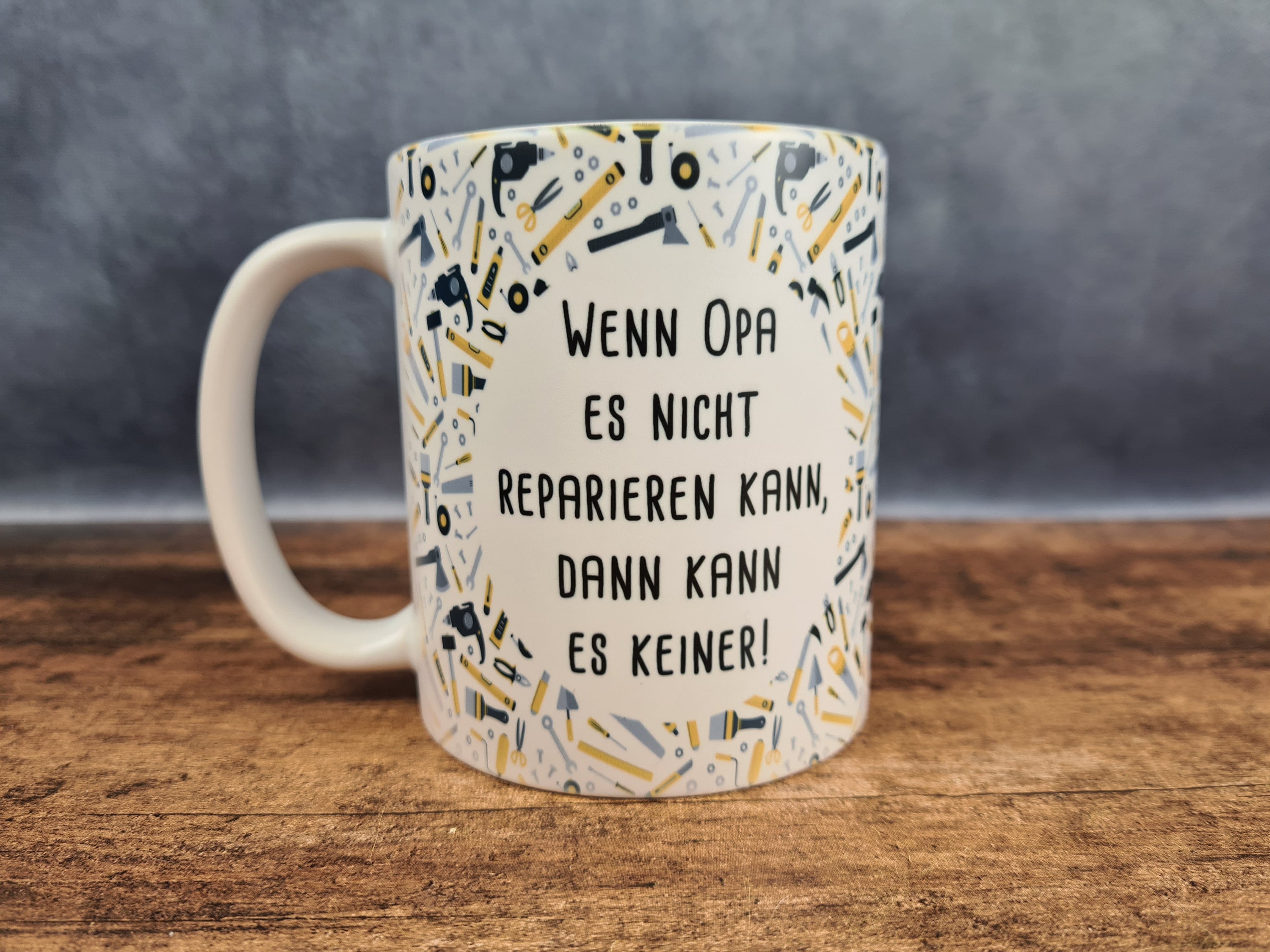 Handwerker-Tasse Mit Spruch – 'Wenn Name Es Nicht Reparieren Kann, Kann Es Keiner!', 330 Ml, Witziges Geschenk
