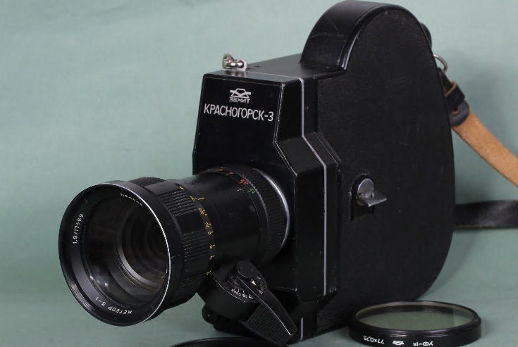 KRASNOGORSK-3 16 mm ムービーカメラ ソ連 Meteor-5-1 17-69 mm 1.9
